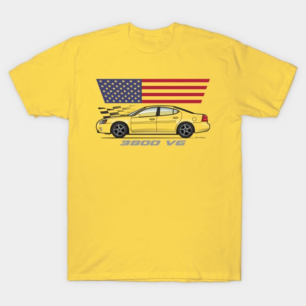 3800 V6 - Multicolor 2 T-Shirt by JRCustoms44